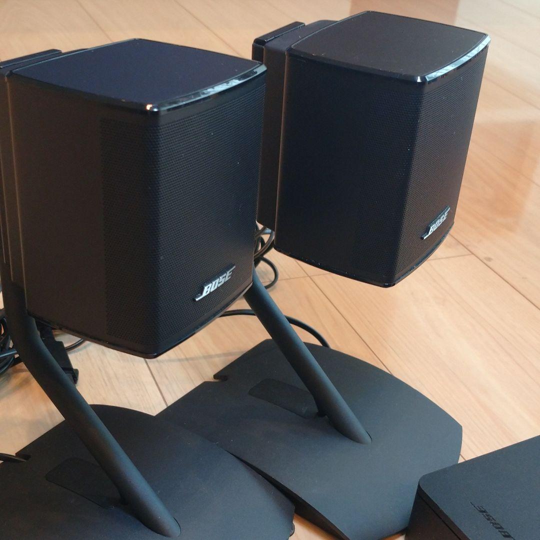 BOSE SURROUND SPEAKERS スタンド付 ボーズリアスピーカー - メルカリ
