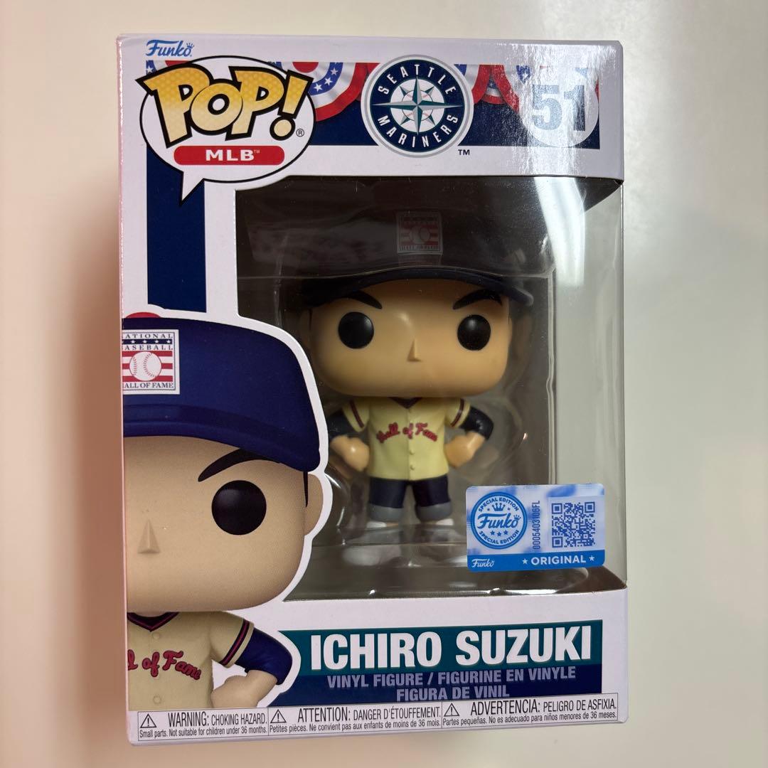 8/5 球場配布品 イチロー 殿堂入りPOP MLB フィギュア マリナーズ 8/5 球場配布品 イチロー 殿堂入りFUNKO POP フィギュア マリナーズ