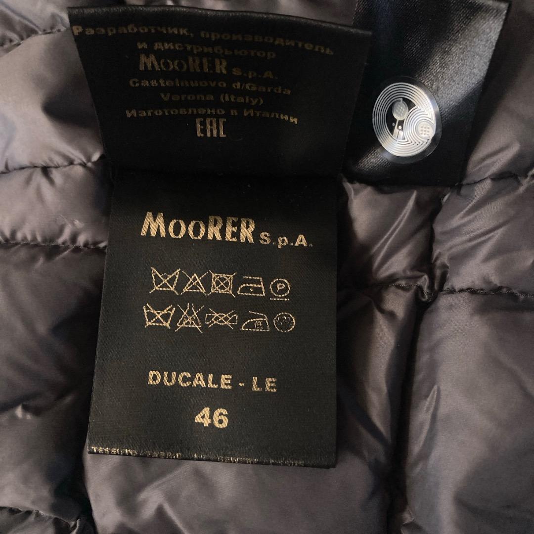 MooRER DUCALE ロロピアーナ ウールカシミア ダウンチェスターコート