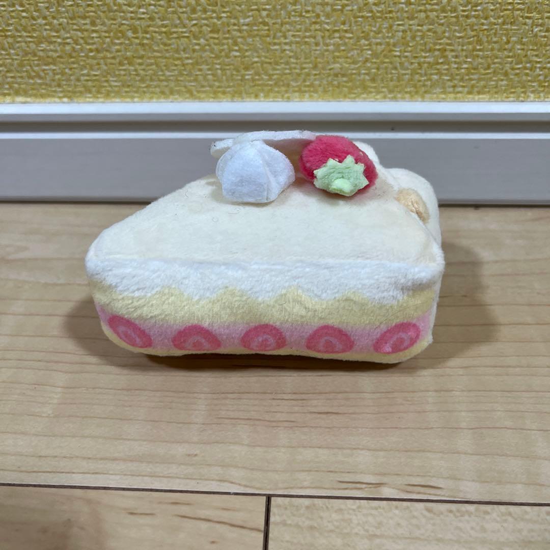 すみっコぐらし ねこ ショートケーキ てのりぬいぐるみ