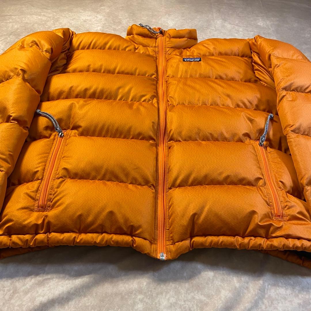希少 00s Patagonia インサレーショングースダウン オレンジ L - メルカリ