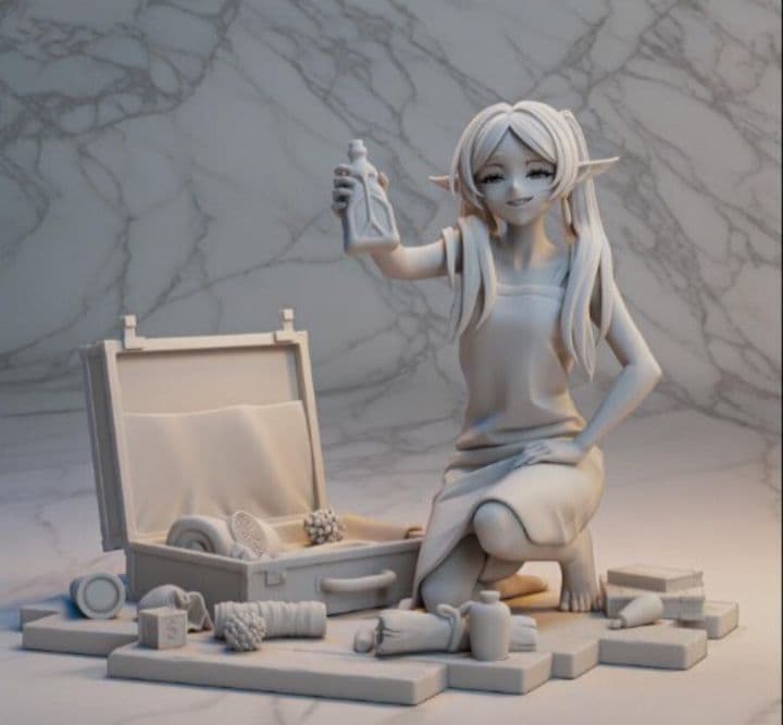 1/8 フリーレン 未塗装未組立 フィギュア ガレージキット 葬送の