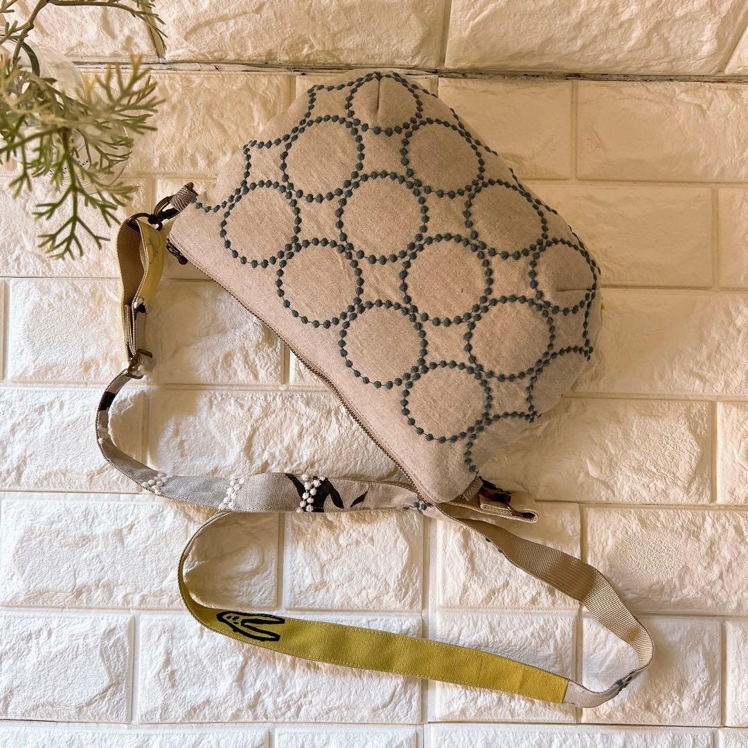 ミナペルホネン ハンドメイド ショルダーバッグ サコッシュ バッグ ポーチ