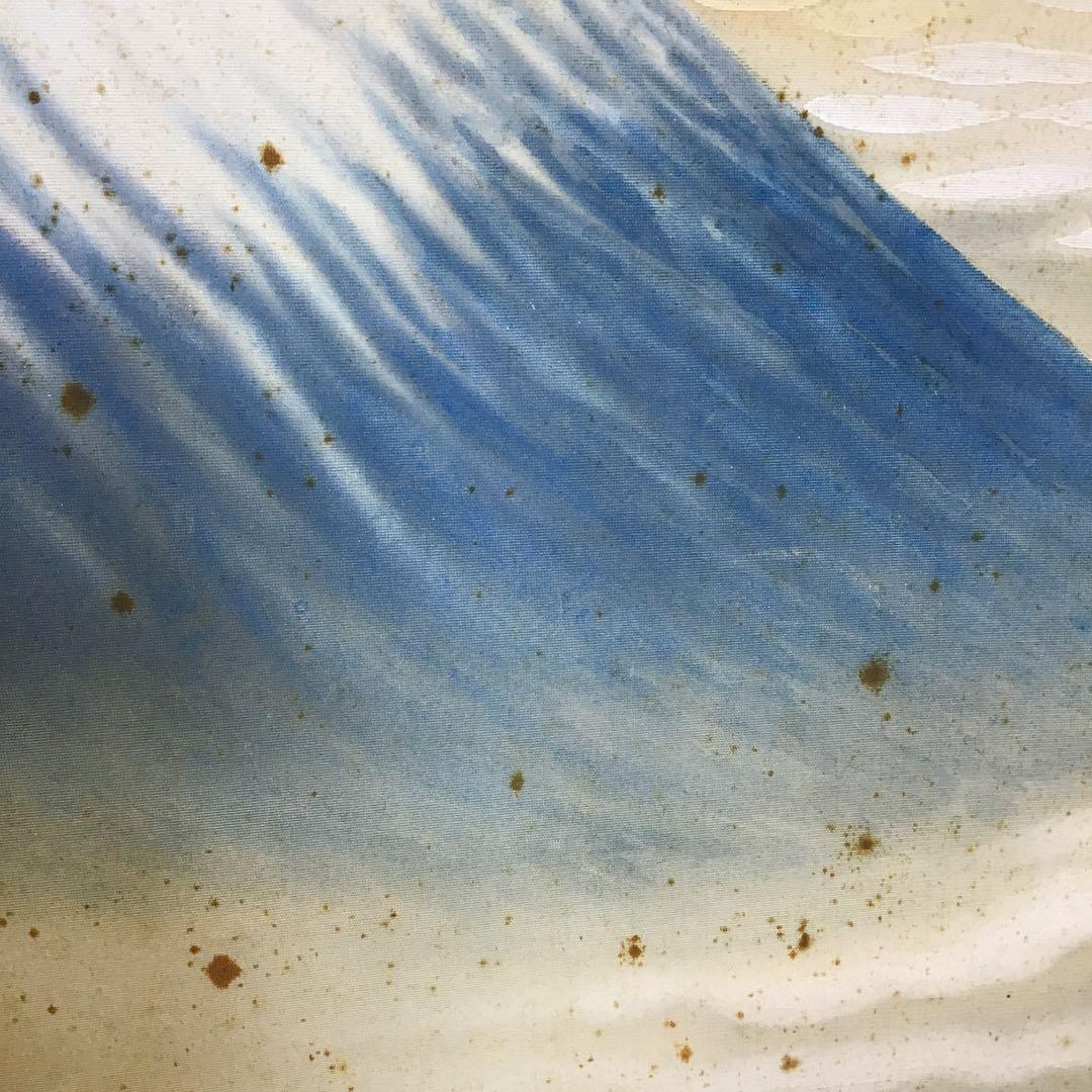 絵画 日本画 「富士山の図」 春水作 配送用箱 S5JFE - メルカリ