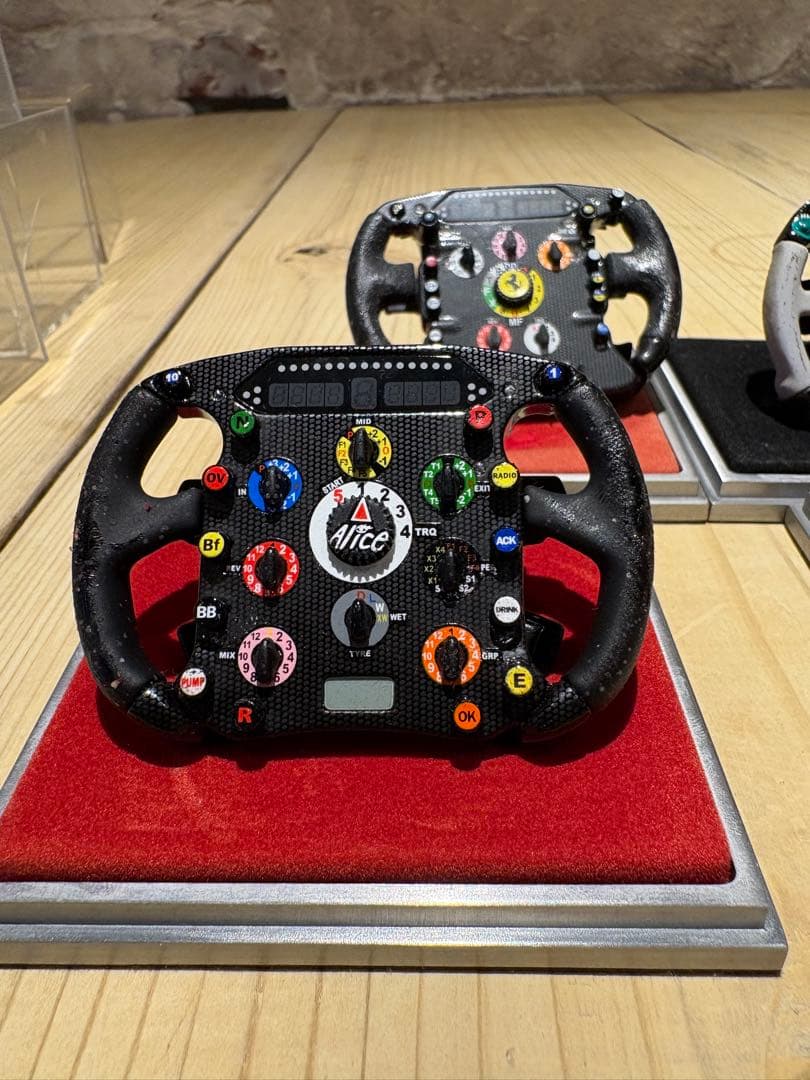 訳ありアマルガム1/4 F1ステアリング4台セット - メルカリ