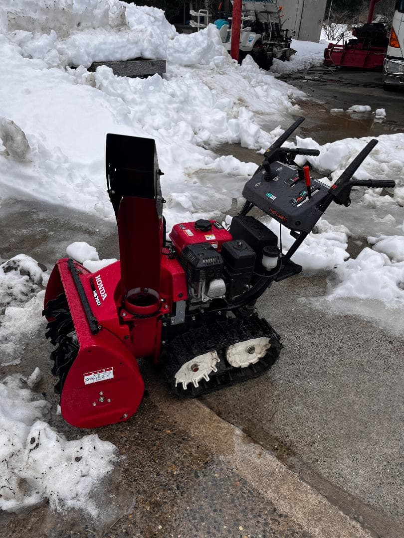 Honda 除雪機 HS760　新潟県柏崎市 小型除雪機「スノーラ」に廉価タイプのHS760 JSEを追加設定し発売