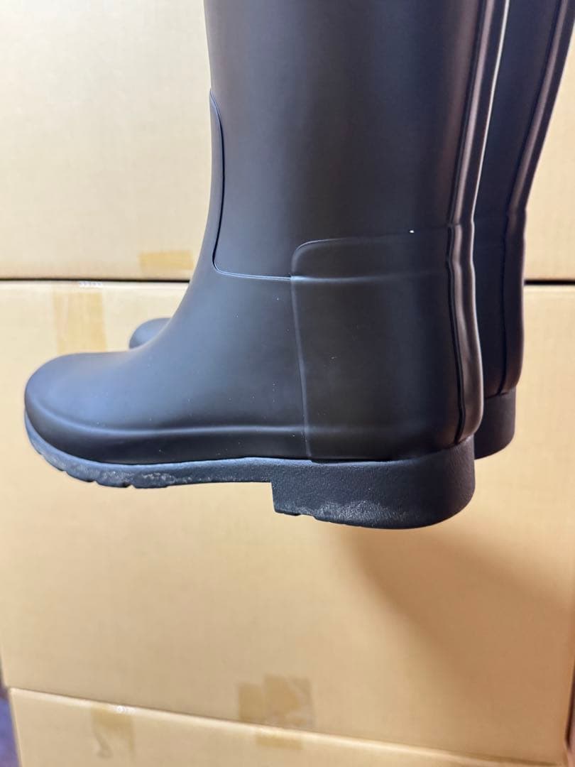 HUNTER レディース リファインド トール レインブーツ 24.5cm