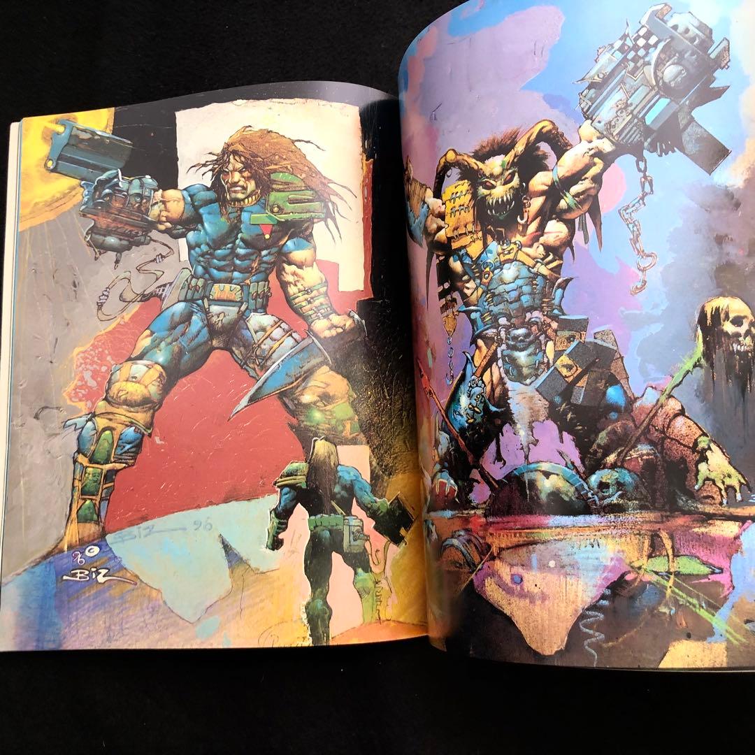 サイモン・ビズレー 画集「FAKK 2」1998年Heavy l