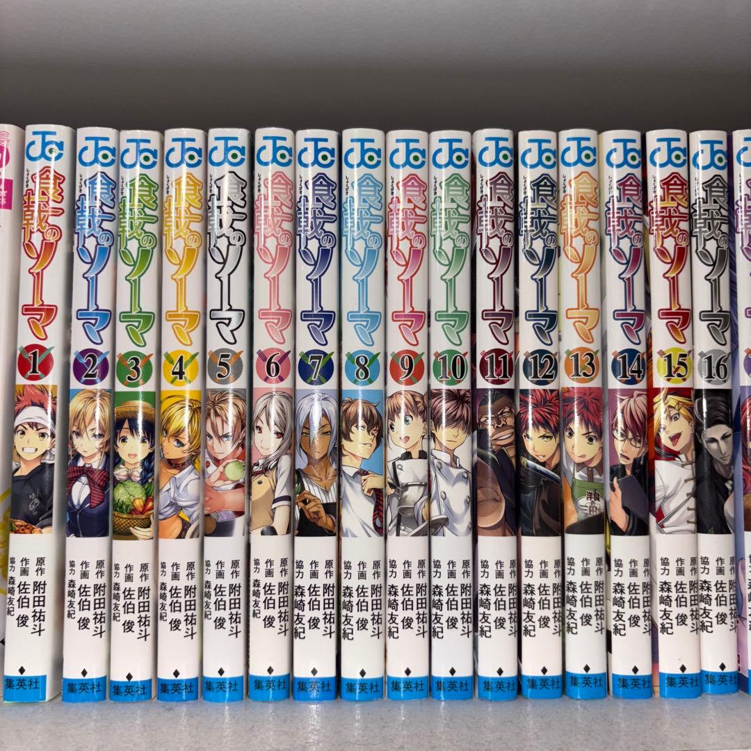 食戟のソーマ 全36巻セット - メルカリ