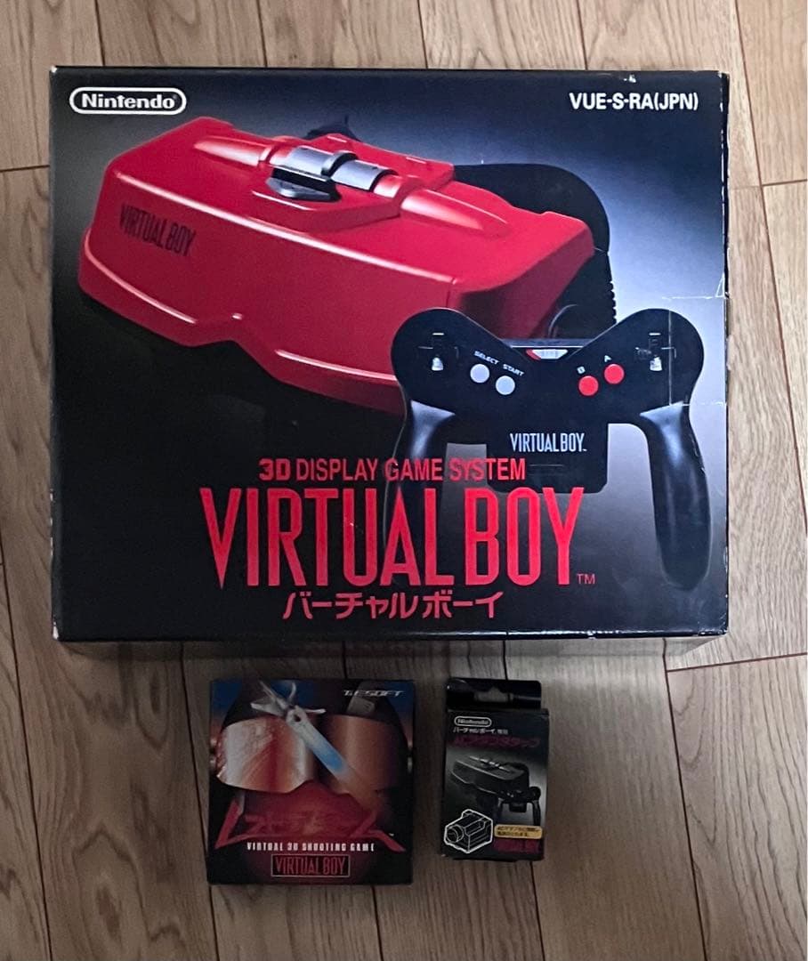 動作確認済み 状態【悪】 バーチャルボーイ本体ACアダプタタップ+レッドアラーム 動作確認済み 状態【悪】 バーチャルボーイ本体ACアダプタタップ+