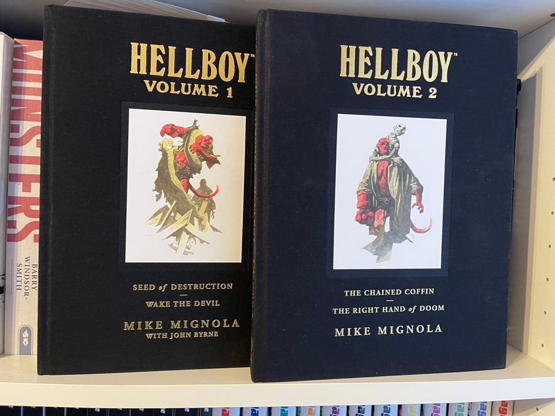 HELLBOY LIBRARY EDITION ヘルボーイ　1 & 2 セット Amazon.co.jp: ヘルボーイ 1/12 SCALE ACTION FIGURE 30TH ANNIVERSARY
