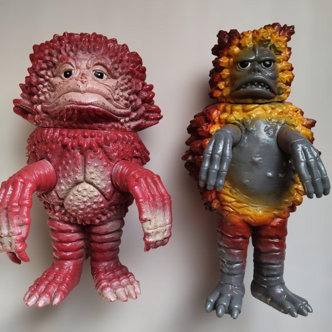 ウルトラ怪獣 パワードピグモン ガラモン ソフビ 2体セット - メルカリ