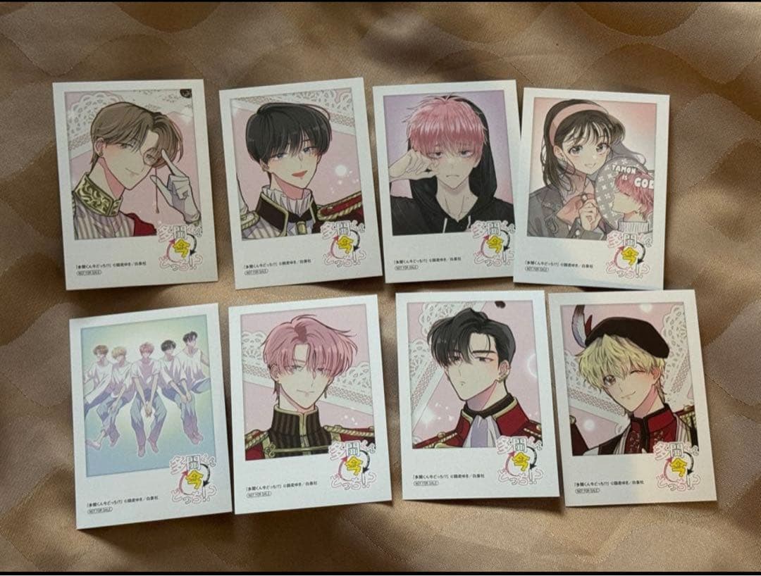 多聞くん今どっち アニメイト特典 ミニフォトカード チェキ