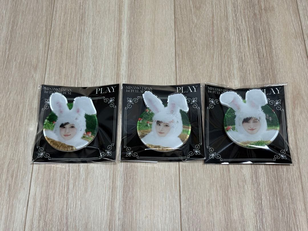 MISAMO PLAY リスニングパーティー スマホグリップ ミナ サナ モモ