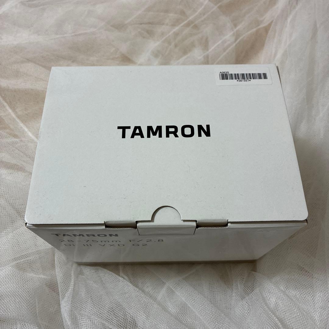 タムロン 28-75mm F2.8 Di III VXD G2 ソニーEマウント 新品)TAMRON (タムロン) 28-75mm F2.8 Di III VXD G2 / Model A063S