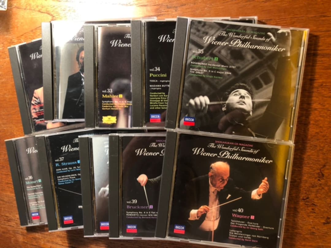 小学館CD ウィーン・フィル 魅惑の名曲 全50巻 冊子なし vol1-50＋1