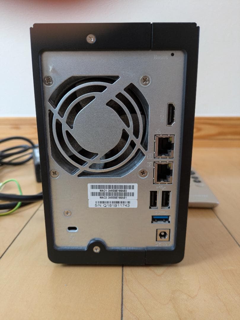 ジャンク】QNAP TS-251+ メモリ8GB増設済み 2ベイ リモコン付属 - メルカリ