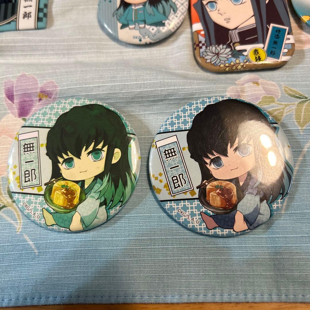 鬼滅の刃時透無一郎缶バッジまとめ売り(おまけ付き) - メルカリ