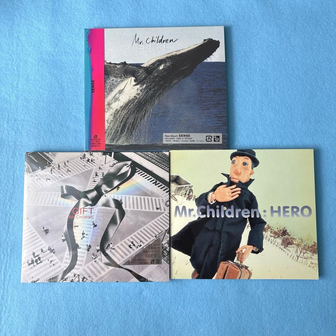 Mr.Children CD3枚セット - メルカリ