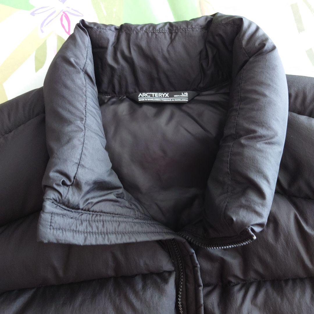 美品】ARC'TERYX ブラック ダウンベスト L/Gの通販はau PAY マーケット