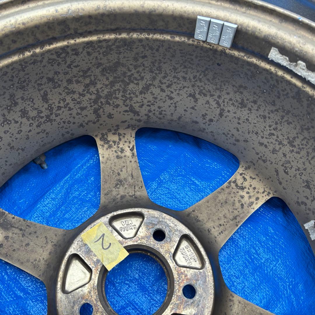 RAYS ボルクレーシング TE37 16in 7.0J+46 PCD100