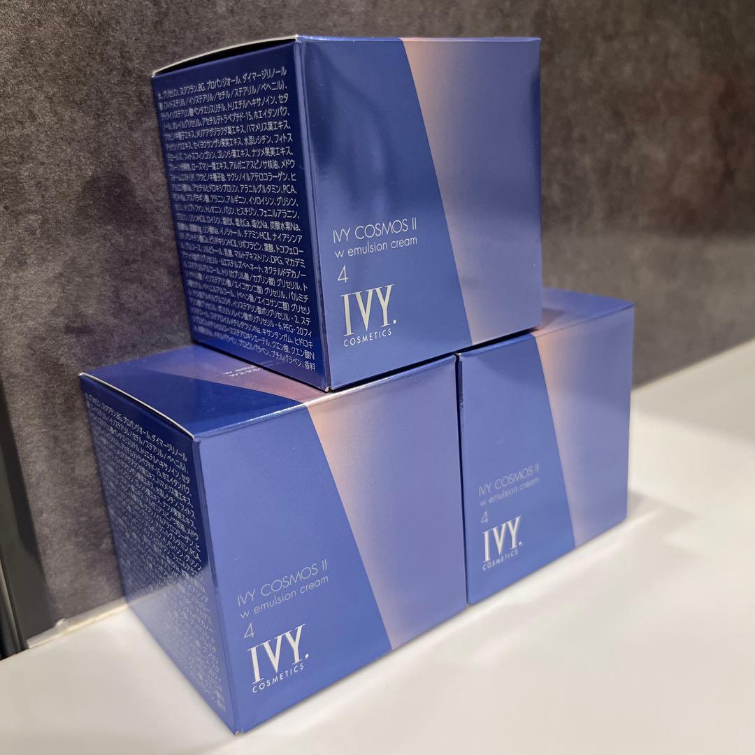 アイビー化粧品COSMOS II W EMULSION CREAM 3箱セット 化粧水／乳液・クリーム | 製品情報 | アイビー化粧品