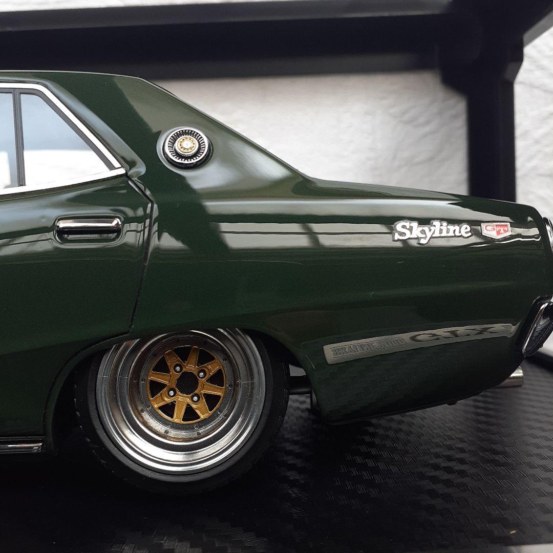 イグニッションモデル ケンメリ4ドアGT-X 1/18グリーン ig0971 - メルカリ