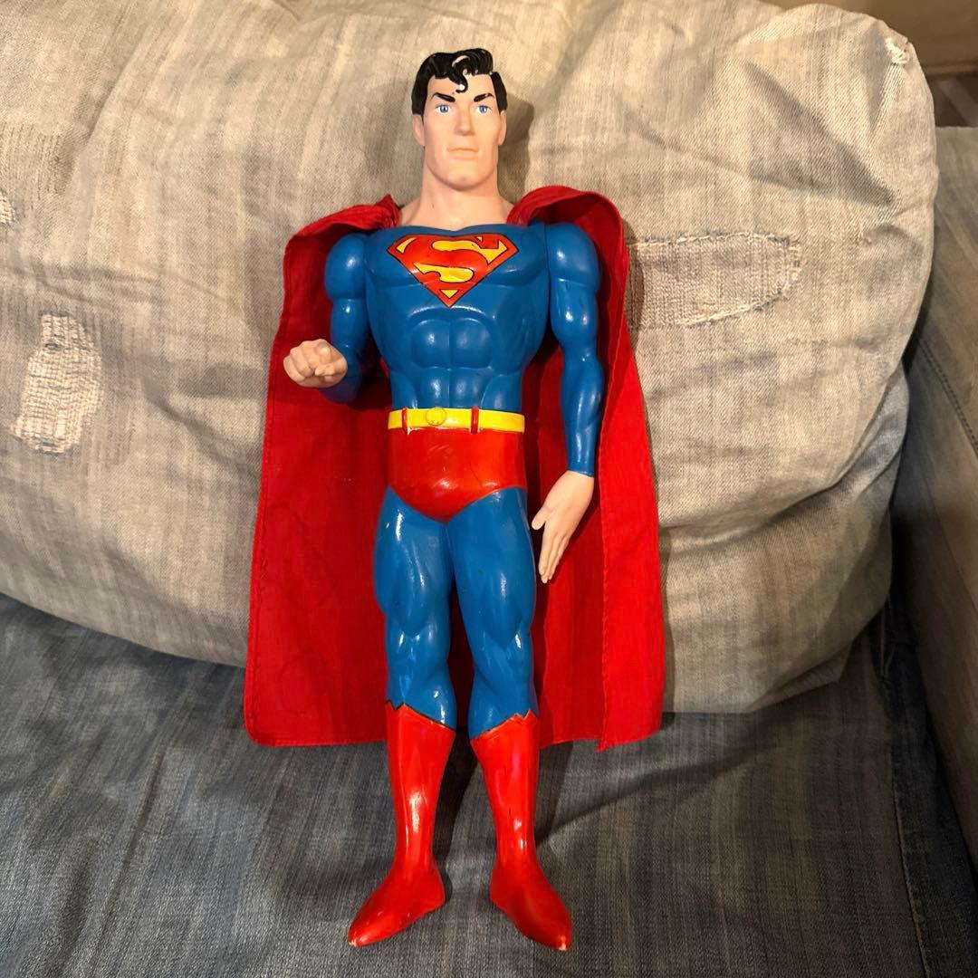 スーパーマン 1988 ビンテージフィギュア 約36cm マント付き - メルカリ