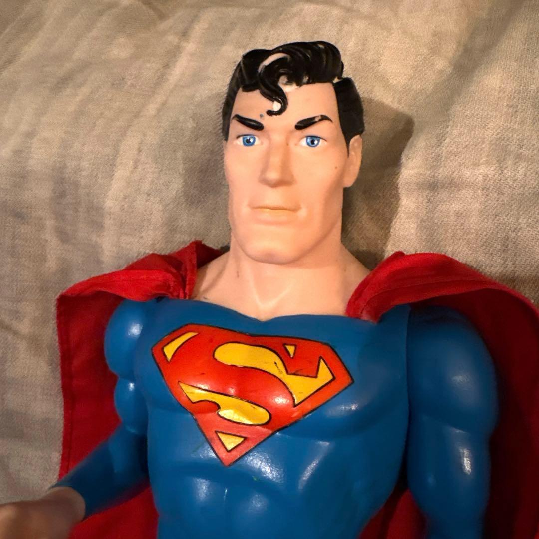 スーパーマン 1988 ビンテージフィギュア 約36cm マント付き - メルカリ