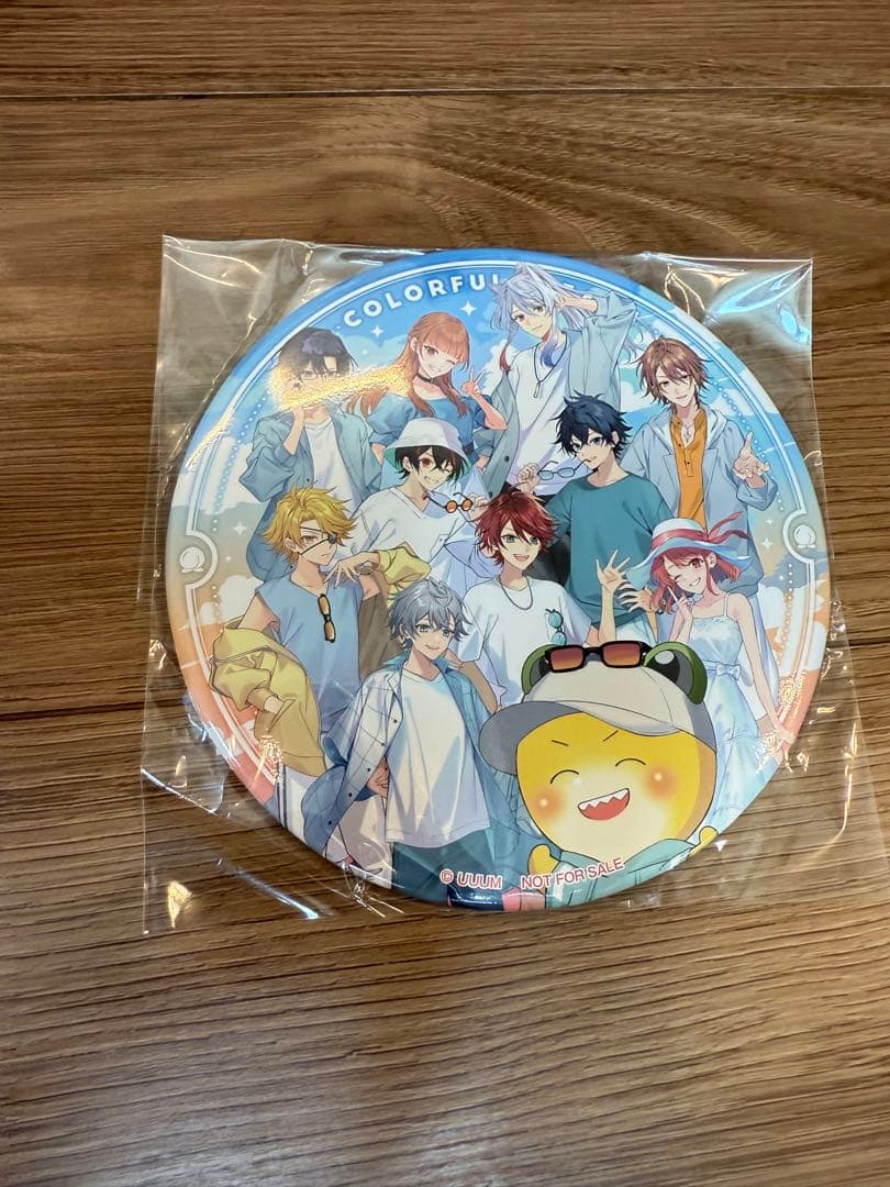 カラフルピーチ 東京ドームシティ からぴち夏休み BIG缶バッジ - メルカリ