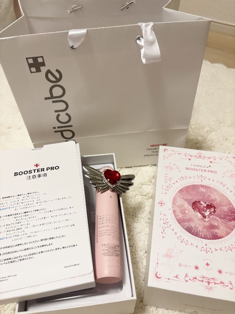 【みけさん専用】限定品AGE-R BOOSTER PRO 美顔器エンジェル 楽天市場】ROOM桃コラボ【medicube公式】AGE-R ブースタープロ（メディ