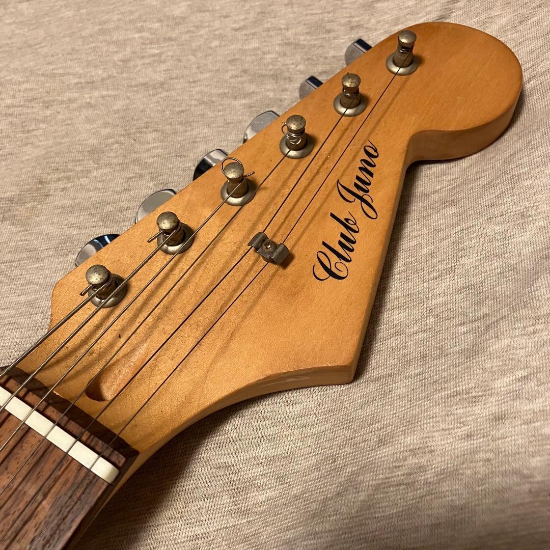 CLUB JUNO】ストラトタイプ エレキギター レッドサンバースト - メルカリ