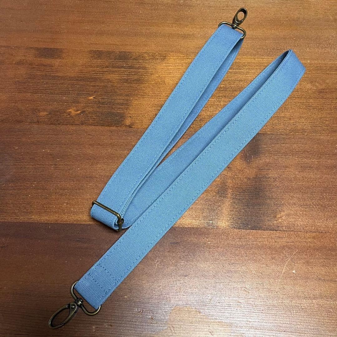 8号帆布トートバッグ(W)ブルージェイド×コーヒー Zさま専用