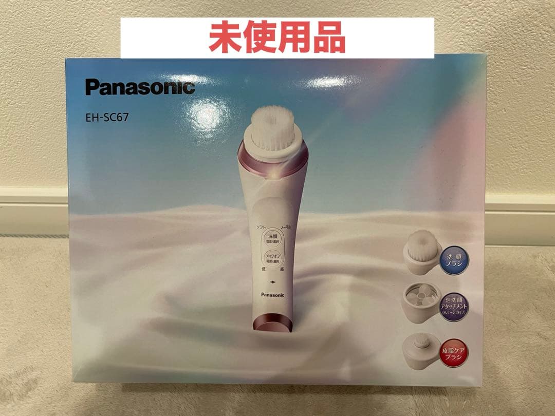 【未使用品】Panasonic EH-SC67 ピンク 洗顔美容器 Panasonic（パナソニック） 洗顔美容器 濃密泡エステ EH-SC67 洗顔