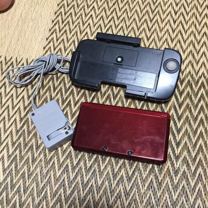 3DS＋外付けコントローラー CYBER・ラバーコートグリップ（3DS用）｜サイバーガジェット