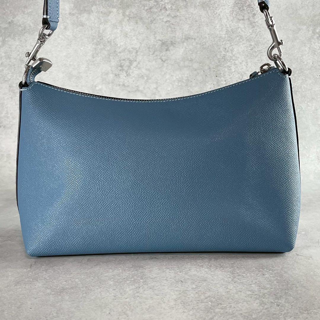 新品未使用/クララ】COACH コーチ ハンドバッグ CE584 ブルー - メルカリ