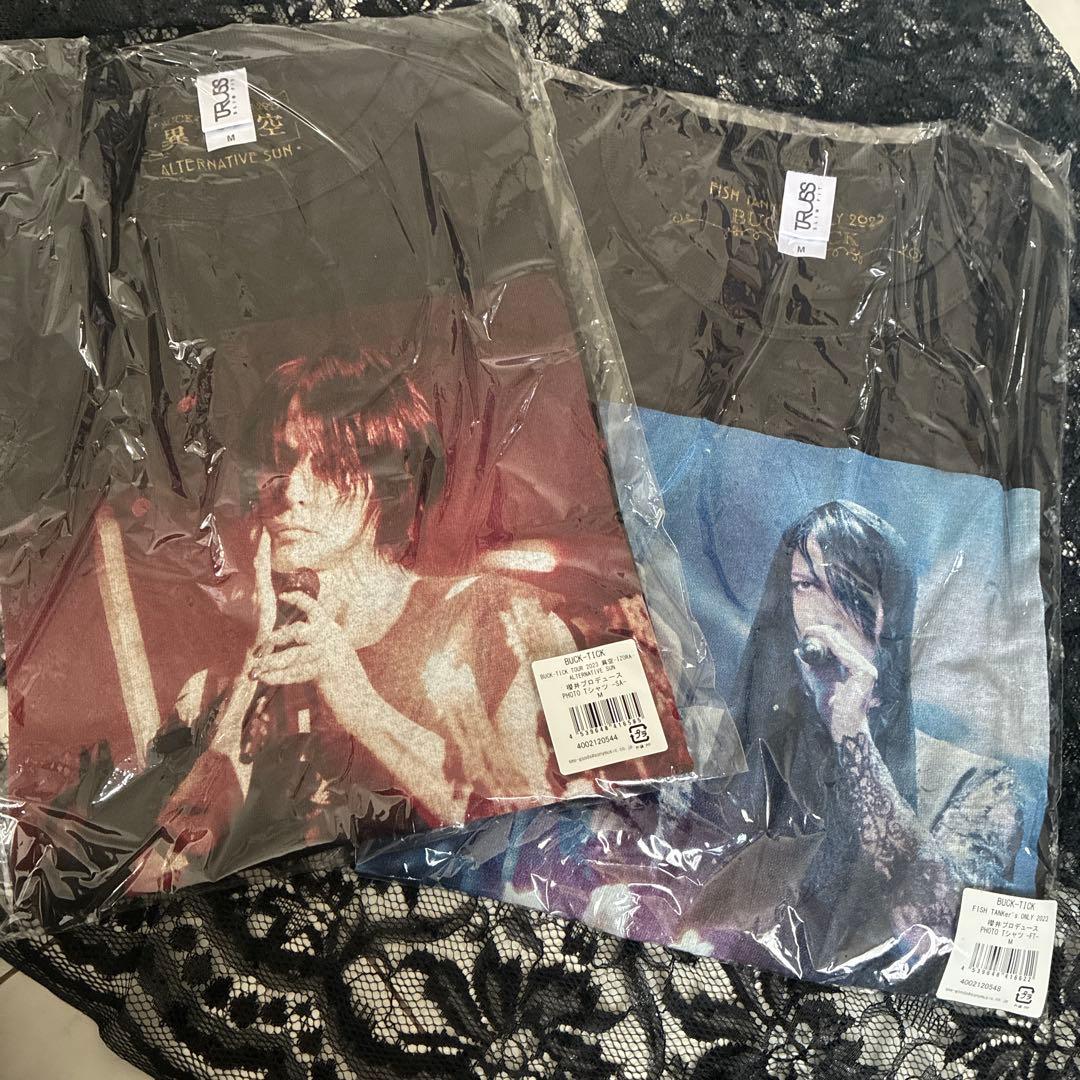 BUCK-TICK 、櫻井敦司Tシャツ 2枚セット Mサイズ FC限定】 BUCK-TICK 櫻井敦司プロデュース Tシャツ Mサイズ - メルカリ