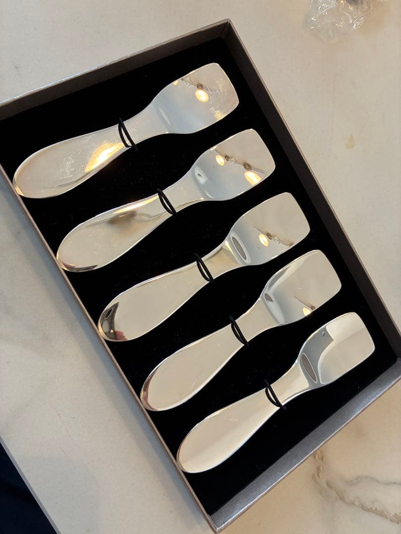 Christofle スプーン5本セット Amazon.com | Christofle Origine Stainless Steel 5-Piece Flatware