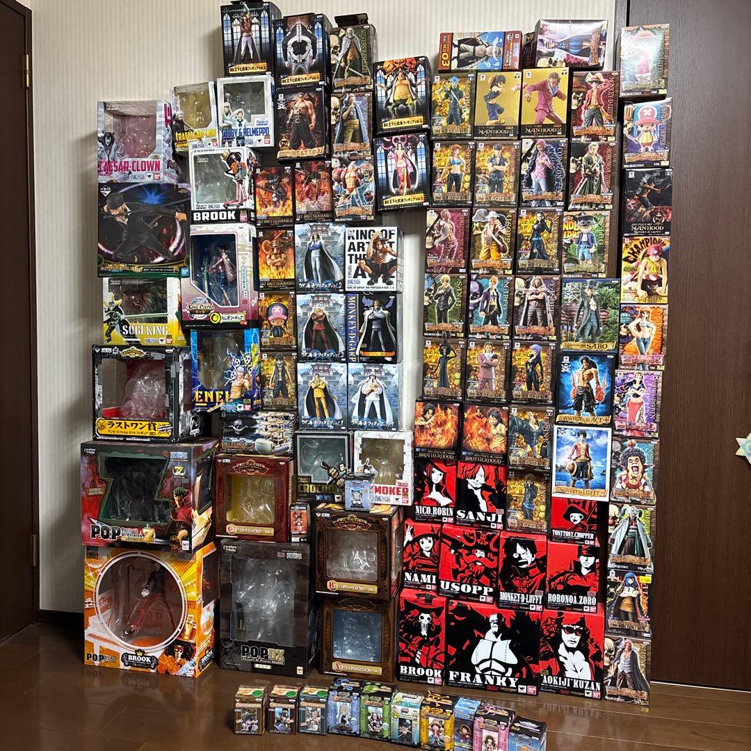 ワンピースフィギュア　フィギュアラックまとめ売り 楽天市場】ワンピース フィギュア（本棚・ラック・カラーボックス
