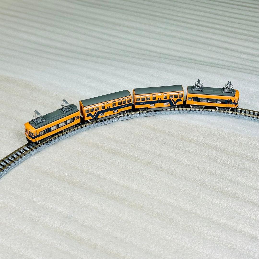 Bトレイン 近鉄30000系 ビスタカーⅢ 4両 N化 動力付き 車両ケース無し