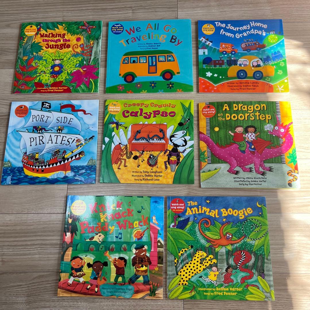 子供向け英語絵本セット 8冊 CD8枚付き - メルカリ