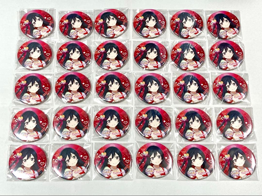 [値下げ中]ラブライブ 虹ヶ咲 スクフェス感謝祭 缶バッジ 優木せつ菜 ラブライブ！虹ヶ咲学園スクールアイドル同好会 スクエア和紙缶バッジ