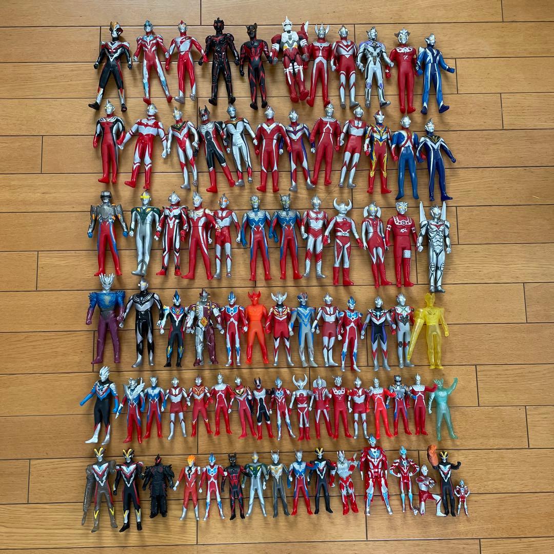 ウルトラマン　フィギュア　ソフビ　まとめ売り ウルトラマンソフビ まとめ売りの通販 by さち's shop｜ラクマ