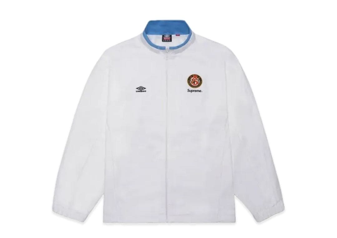 Umbro x Supreme ナイロンジャケット Lサイズ ホワイト - メルカリ