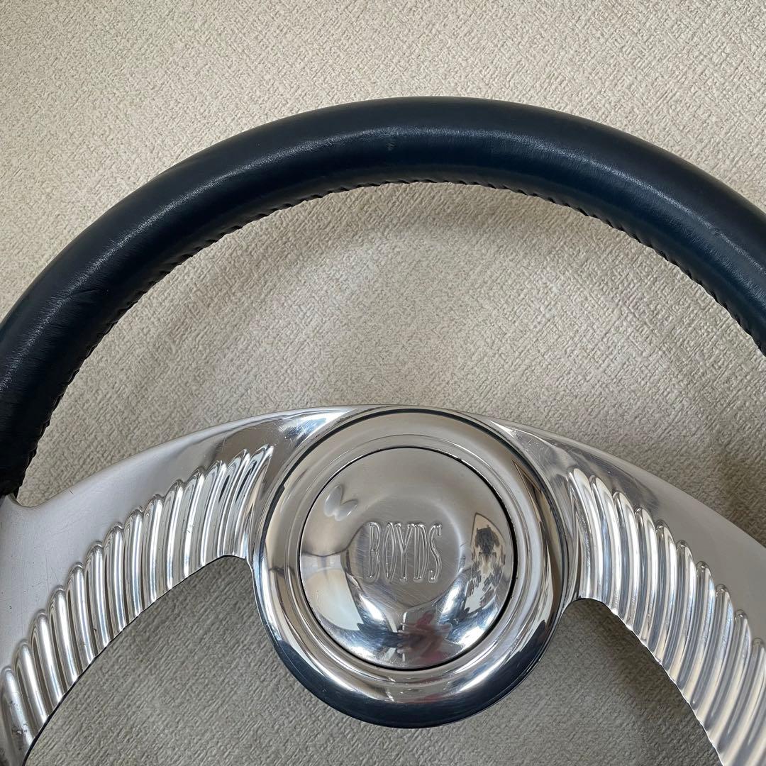 ボイド ステアリング ボス付 ハンドル BOYDS used 当時物 - メルカリ
