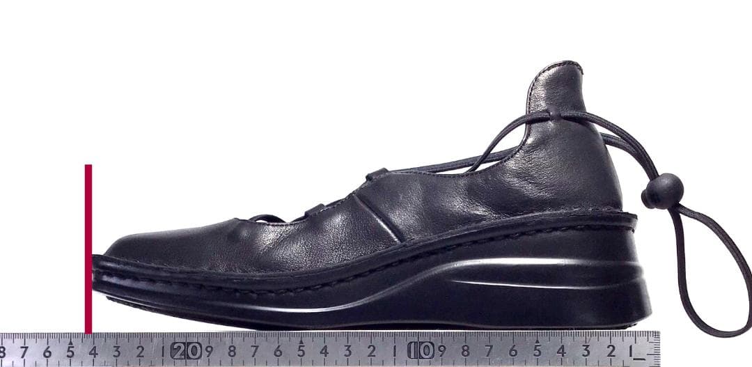 インコルジェ 8162 ブラック 22.5cm レディースシューズ