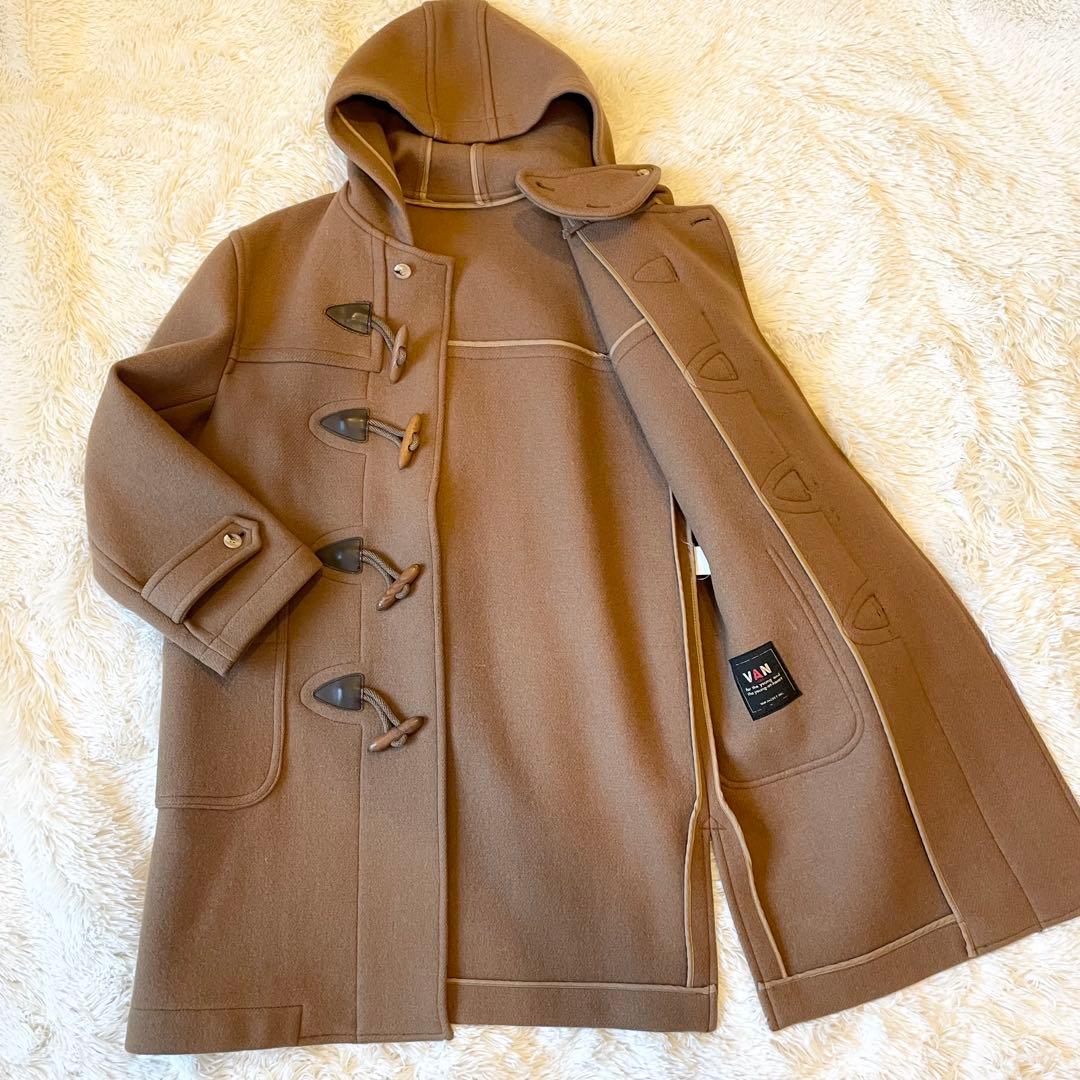 VAN JAC★ロング ダッフルコート ビンテージ 70s 80s キャメル VAN Jacket - VAN jacket ダッフルコート 70s〜80sの通販 by コレスタs