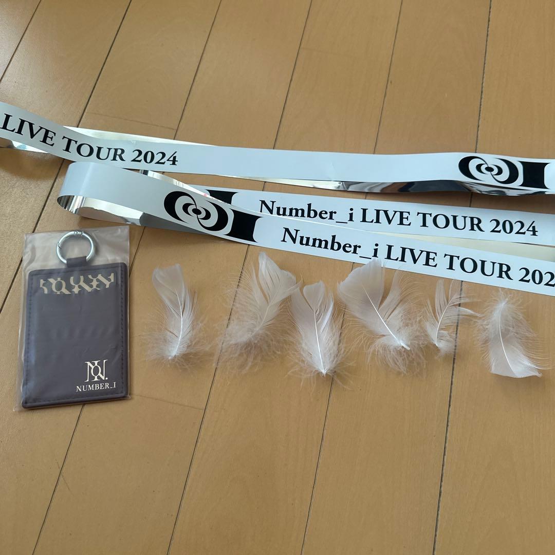 Number_i LIVE TOUR 2024 ナンバーアイ ライブ 銀テープ - メルカリ