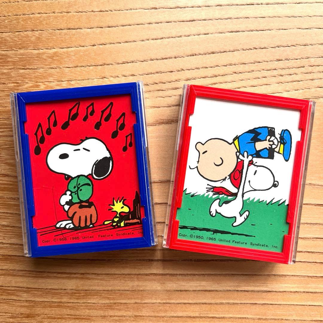 スヌーピー プラケース 空き箱 昭和レトロ 森永チャミーチョコレート