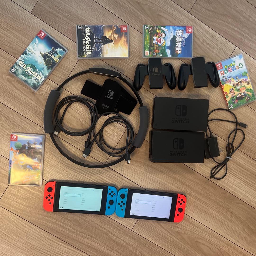 ま*）様 Switch 2台&カセット5個セット 任天堂、Nintendo Switch 2本体と「Pokemon LEGENDS Z-A」のセットを10